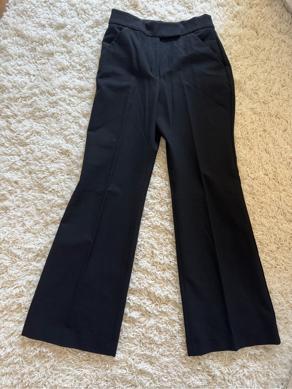 Express Black Boot-Cut Dress Pants
